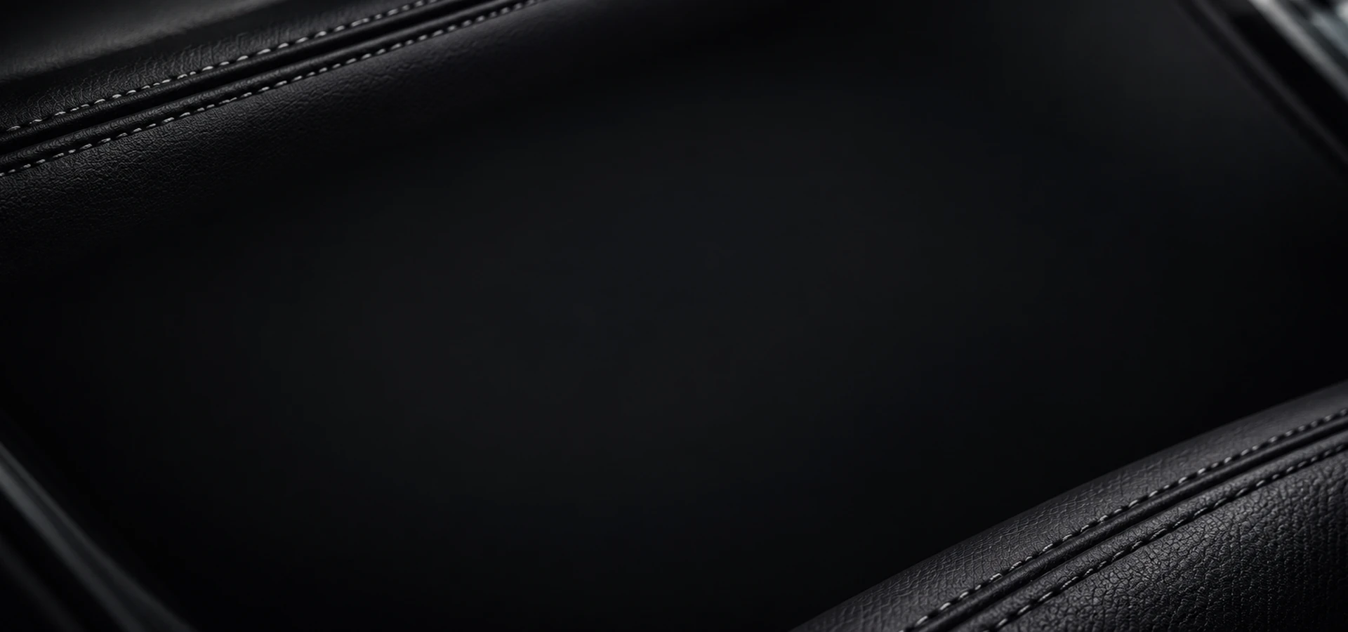 Leather interior detail